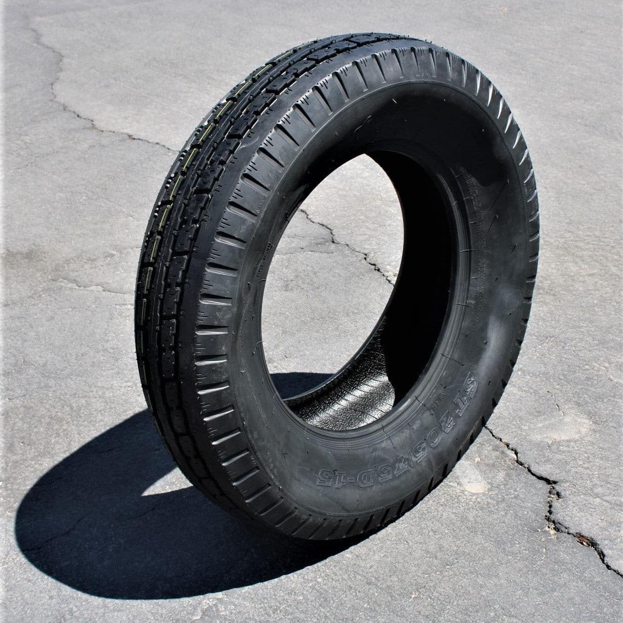 Antego ST205/75D15 Bias Trailer Tire, 6 Ply Load Range C (Set of 1) - 0