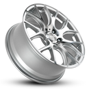 PRO SPOKE | Silver Machined Face | 19x8.5 ( 5x112 )-2