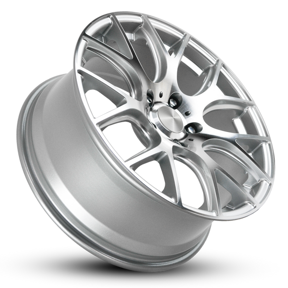 PRO SPOKE | Silver Machined Face | 19x8.5 ( 5x112 )