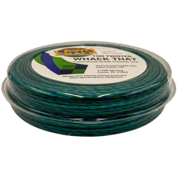 .095 Too Twisted Trimmer Line 1 Pound Commercial Grade Lawn Crack