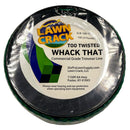 .105 Too Twisted Trimmer Line 3 Pounds Commercial Grade Lawn Crack-5