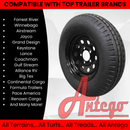 (Set of 4) Antego Tire and Wheel 185/80D13 Trailer Tire – Reinforced 8-Ply-Ply Design, 13.0-Inch Rim – Built for Long-Distance Hauling & Stability | A130454500096206ST18580D13-B4-3