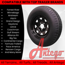 (Single Assembly) Antego Tire and Wheel  205/75D14 Highway Terrain – 14.0-Inch Rim, 6-Ply-Ply Strength, Load 100.0, Speed M – Heavy-Duty Trailer Tire | A140554020096206ST20575D14-3