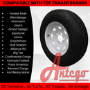(Set of 4) Antego Tire and Wheel  205/75R14 Highway Terrain Assembly – Optimized for High Load Performance, 14.0-Inch Rim, Load 105.0, Speed M | A140554020116108ST20575R14-B4-3
