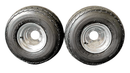 Antego 5-hole 8" x 7" Set of 2 Galvanized Trailer Wheel & Tire 215/60-8 (18.5x8.50-8)-1