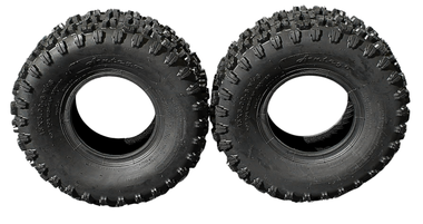 (Set of 2) Antego 15X5.00-6 ATW-053 2 ply Snow Blower Tires Non-directional