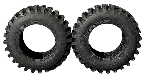 (Set of 2) Antego 13X4.00-6 ATW-046 2 ply Snow tires Directional