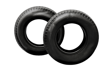 Antego ST225/75D15 Bias Trailer Tires, 8 Ply Load Range D by Antego Tire & Wheels (Set of 2)