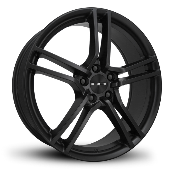 HD Wheels Vento 18x7.5 +38 5x114.3mm 73.1mm Satin Black