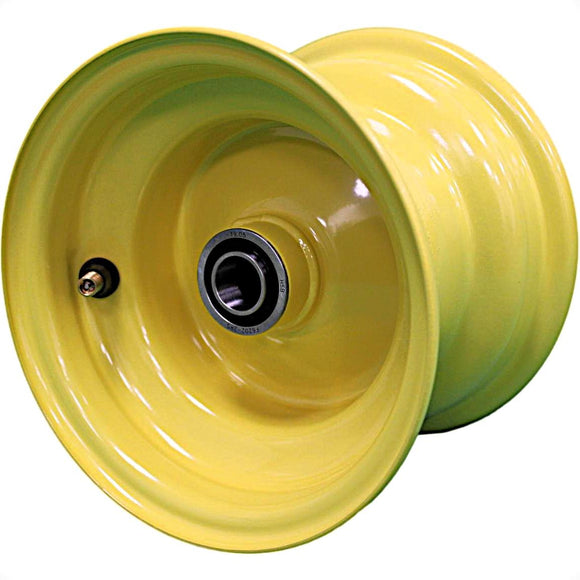6x4.5 Hubbed Wheel - JD Yellow (Set of 4)