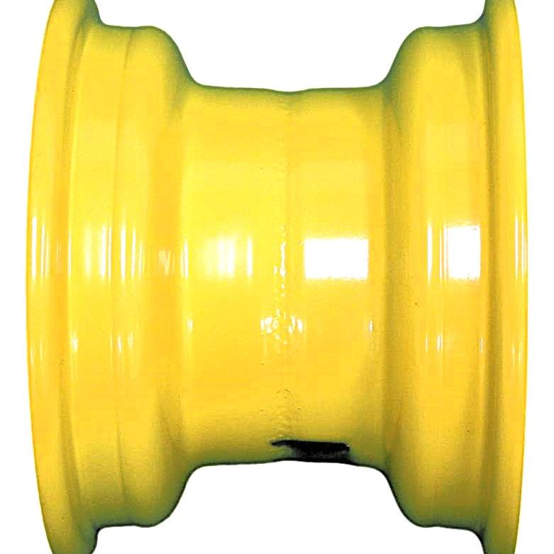 6x4.5 Hubbed Wheel - JD Yellow - 0