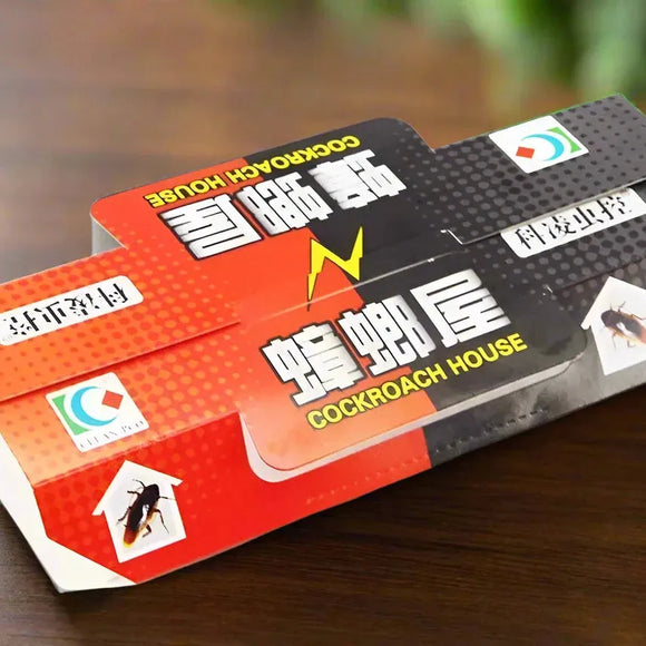 10Pcs Cockroach Sticky Glue Traps 🪳✨ | Eco-Friendly Pest Repellent 🌱 | Non-Toxic Roach Control 🚫