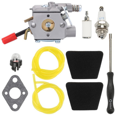 Hipa WT-628 Carburetor Kit For Poulan Pro Link PPB250E PPB100E PP136E PPB150E PPB200E PPB300E Gas String Trimmer #Replace 545006017 C1U-W32