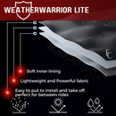 Deluxe Light Weight Motorcycle Cover with Skull Logo - Fits up to 108"L (XXL)-4