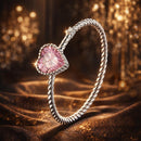 925 Sterling Silver Plated Platinum CZ Ring Size 9.0 for Women-1