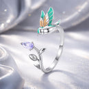 925 Sterling Silver 0.16cm Pavé Setting CZ Ring-1
