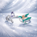 925 Sterling Silver 0.16cm Pavé Setting CZ Ring-2