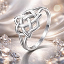 925 Sterling Silver Ring Size 6.0 with Platinum Plating-1