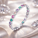 925 Sterling Silver CZ Pavé Setting Ring Size 6.0 for Women-1