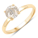 1.25 Carat Genuine TLC Diamond 14K Yellow Gold Ring-1