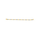 10K Yellow Gold 1.00 Cttw Round-Cut Diamond Spiral Link 7" Bracelet (H-I Color, I2-I3 Clarity)-3