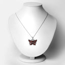 4.90 Carat Genuine Garnet .925 Sterling Silver Pendant-2