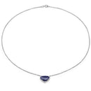 3.92 Carat Genuine Blue Aventurine .925 Sterling Silver Pendant-2