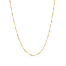 10k Yellow Gold Singapore Chain (1.50 mm)-2