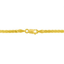 14K Yellow and White Gold 1/4 Cttw Princess Cut Diamond Channel-Set â€œVâ€ Shape 18" Pendant Necklace (H-I Color, SI2-I1 Clarity)-4