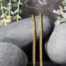 3.15mm 14k Yellow Gold Diamond Cut Round Franco Chain-4