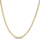 Ice Barrel Chain in 14k Yellow Gold (3.23 mm)-2