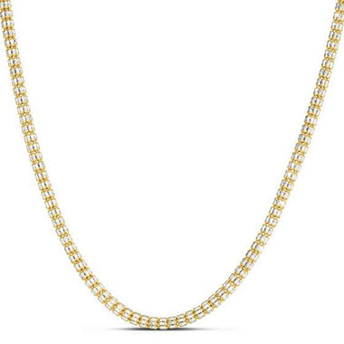 Ice Barrel Chain in 14k Yellow Gold (3.23 mm) - 0