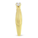 10K Yellow Gold Three-stone Diamond Ring (0.50 cttw, J-K Color, I2-I3 Clarity)-5