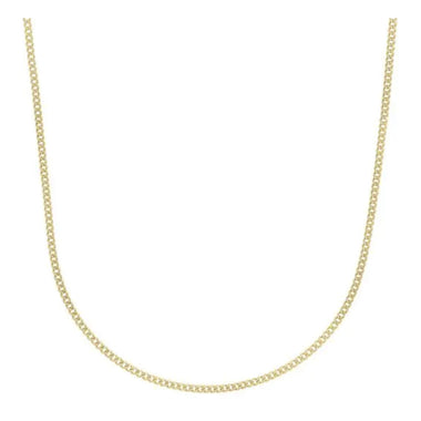 14k Yellow Gold Light Gourmette Chain (2.20 mm) - 0