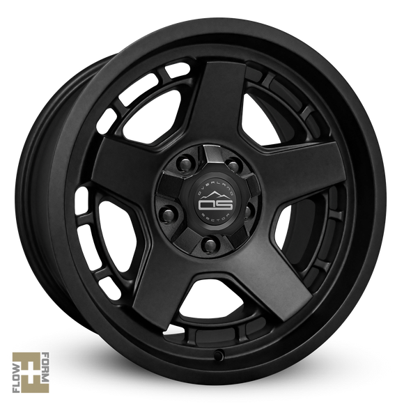 Overland Sector Atlas 17x9 -12 5x114.3/5x127mm 71.5mm Satin Black