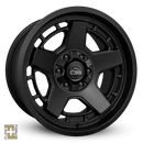 Overland Sector Atlas 17x9 -12 6x135/6x139.7mm 106.2mm Satin Black-1