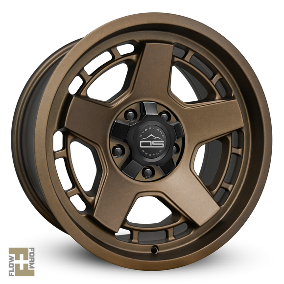 Overland Sector Atlas 17x9 +0 5x139.7/5x150mm 110.1mm Satin Textured Bronze