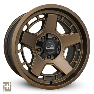Overland Sector Atlas 17x9 -12 5x114.3/5x127mm 71.5mm Satin Textured Bronze