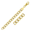 6.2mm 14k Yellow Gold Curb Chain-1