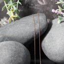 Diamond Cut Cable Link Chain in 14k Rose Gold (0.8 mm)-4