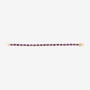 7.98 Carat Genuine Amethyst .925 Sterling Silver Bracelet-7