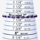 7.98 Carat Genuine Amethyst .925 Sterling Silver Bracelet-14