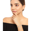 10.71 Carat Genuine Blue Topaz .925 Sterling Silver Bracelet-13