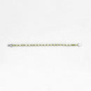 8.61 Carat Genuine Peridot .925 Sterling Silver Bracelet-11