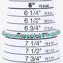 3.08 Carat Genuine Emerald .925 Sterling Silver Bracelet-10
