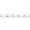 6.82 Carat Genuine Opal .925 Sterling Silver Bracelet-5