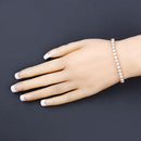 10.00 Carat Lab Grown Diamond 14K Yellow Gold Bracelet-7