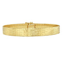 14k Yellow Gold Glacier Bracelet (8.10 mm)-2