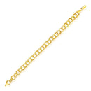8.0 mm 14k Yellow Gold Lite Charm Bracelet-2