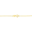 14K Yellow Gold Plated .925 Sterling Silver 1.0 Cttw Round and Baguette-Cut Diamond Composite Hearth 18" Pendant Necklace (I-J Color, I1-I2 Clarity)-3
